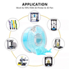 iBOSS 3D Printer Filament Gradient Dual Color Blue White 100% Without Bubble 1.75MM PLA+ Filament