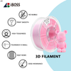 iBOSS 3D Printer Filament Gradient Dual color Pink White 100% Without Bubble 1.75MM PLA+ Filament