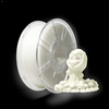 IBOSS 3D PLA Printer Filament, 1.75mm Glow White PLA+ Filament for 3D Printing, Best with UV Lamps, 1kg Spool , Dimensional Accuracy +/- 0.02 Mm