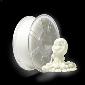 IBOSS 3D PLA Printer Filament, 1.75mm Glow White PLA+ Filament for 3D Printing, Best with UV Lamps, 1kg Spool , Dimensional Accuracy +/- 0.02 Mm
