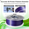 IBOSS 3d Printing Filament Silk Tri-color Blue Black Purple High Quality 3d Printing PLA Filament