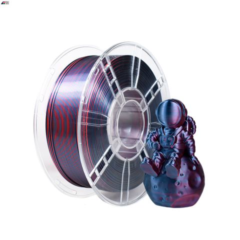 IBOSS PLA Filament 1.75mm Silk Black Purple Red 3d Printing Filament 1kg 