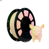IBOSS 3D Printer 1kg Matte Pink Green 1.75mm 1000g PLA+ Filament Good Layer Adhesion