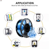 IBOSS 3d Printing Filament Flash Point Sky Blue Color PETG Filament 3D Printer Filament 1.75mm 1kg