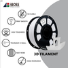 IBOSS 3D ABS 3d Printer Filament New Filament 3D Printer White/Balck ABS Filament 1.75mm 1KG
