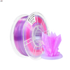 IBOSS 3d Printing Filament 1.75mm Transparent Gradient Dual Color Purple Blue 1000g PLA+ Filament