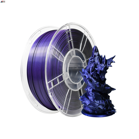 IBOSS 3d Printing Filament Silk Tri-color Blue Black Purple High Quality 3d Printing PLA Filament