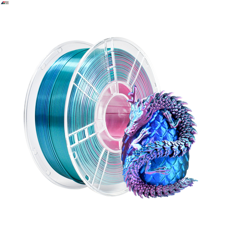IBOSS Inquiry about Strong Toughness for 3D Printer Silk Red Blue Cyan PLA Filament