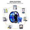 iBOSS Inquiry about Strong Toughness for 3D Printer Silk Blue Green Purple PLA+ Filament