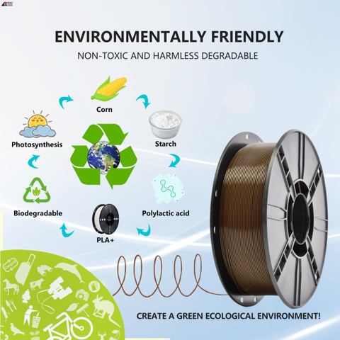 Iboss High Strength 3D Printing Filament PLA Plus Terra Brown Filament 1kg 3D Printing High - Precision Printing