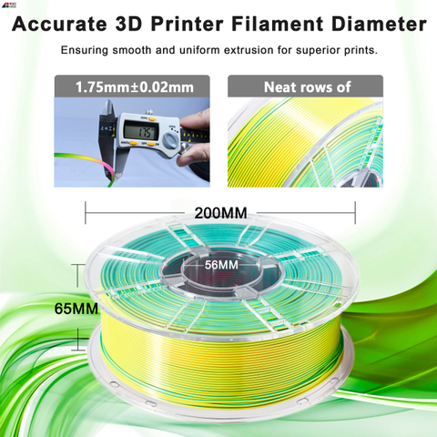 IBOSS Inquiry about Strong Toughness for 3D Printer Silk Gold Green Purple PLA Filament