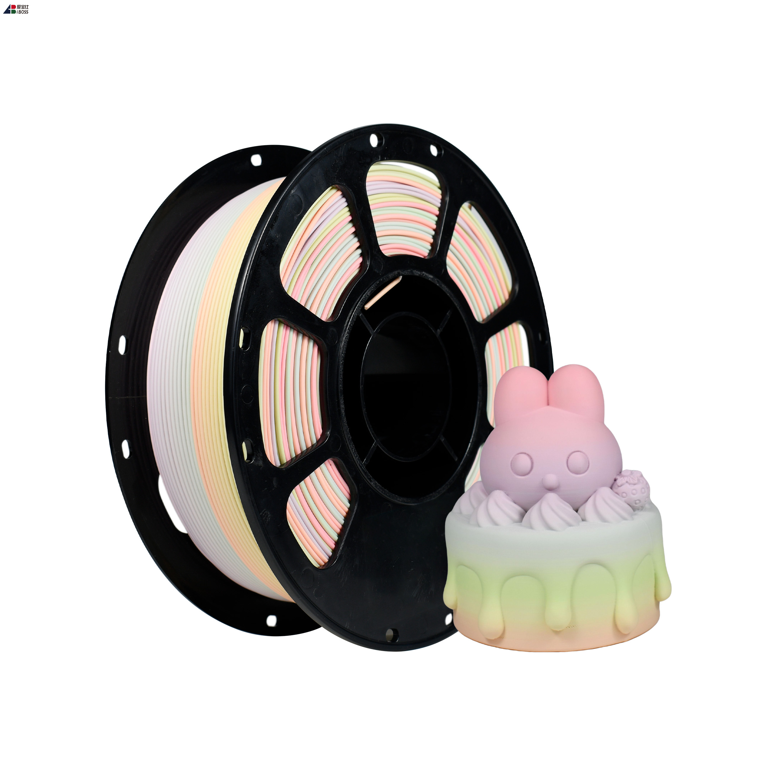 IBOSS 3D Printer 1kg Matte Frosted ice cream 1.75mm 1000g PLA+ Filament 
