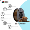 Iboss High Strength 3D Printing Filament PLA Plus Terra Brown Filament 1kg 3D Printing High - Precision Printing