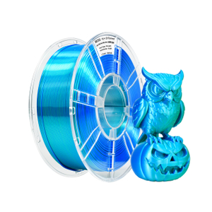 IBOSS PLA+ Silk Dual Color Filament Silk Dreamy Blur Green 1.75mm Factory Wholesale 3D Printer Filament