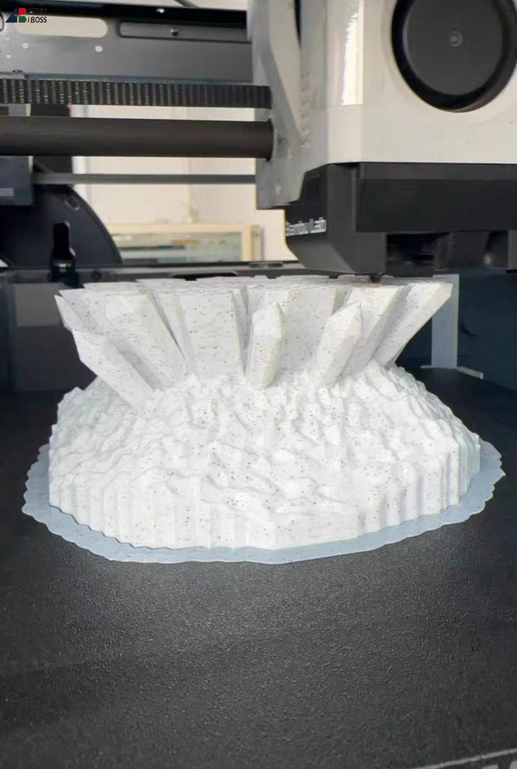 IBOSS 3D Printer Filament Diameter 1.75mm White Marble PLA