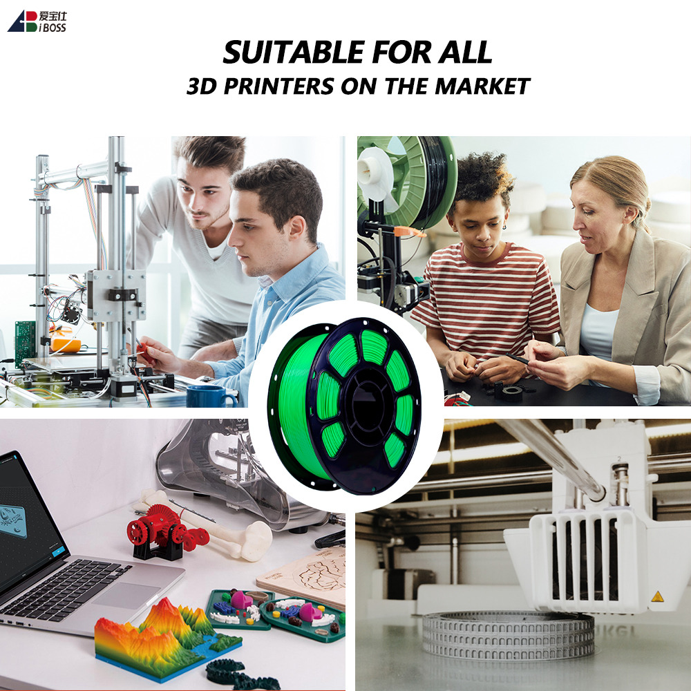 Factory Wholesales High-quality Filament 1000g 3D Printing Material 1.75mm PLA+filament 3D Printing Filament