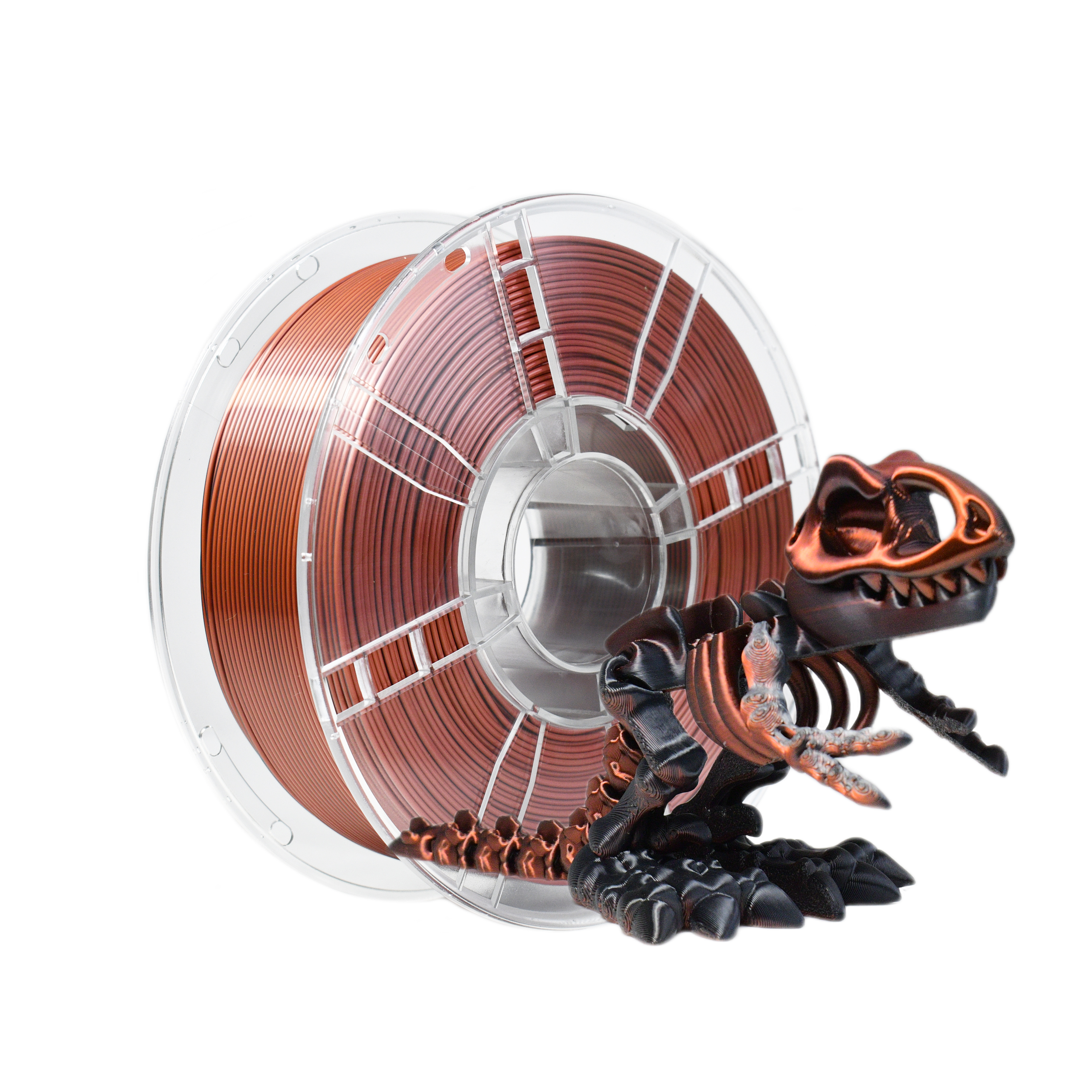 IBOSS PLA Filament 1.75mm Silk Black Red Copper 3d Printing Filament 1kg 