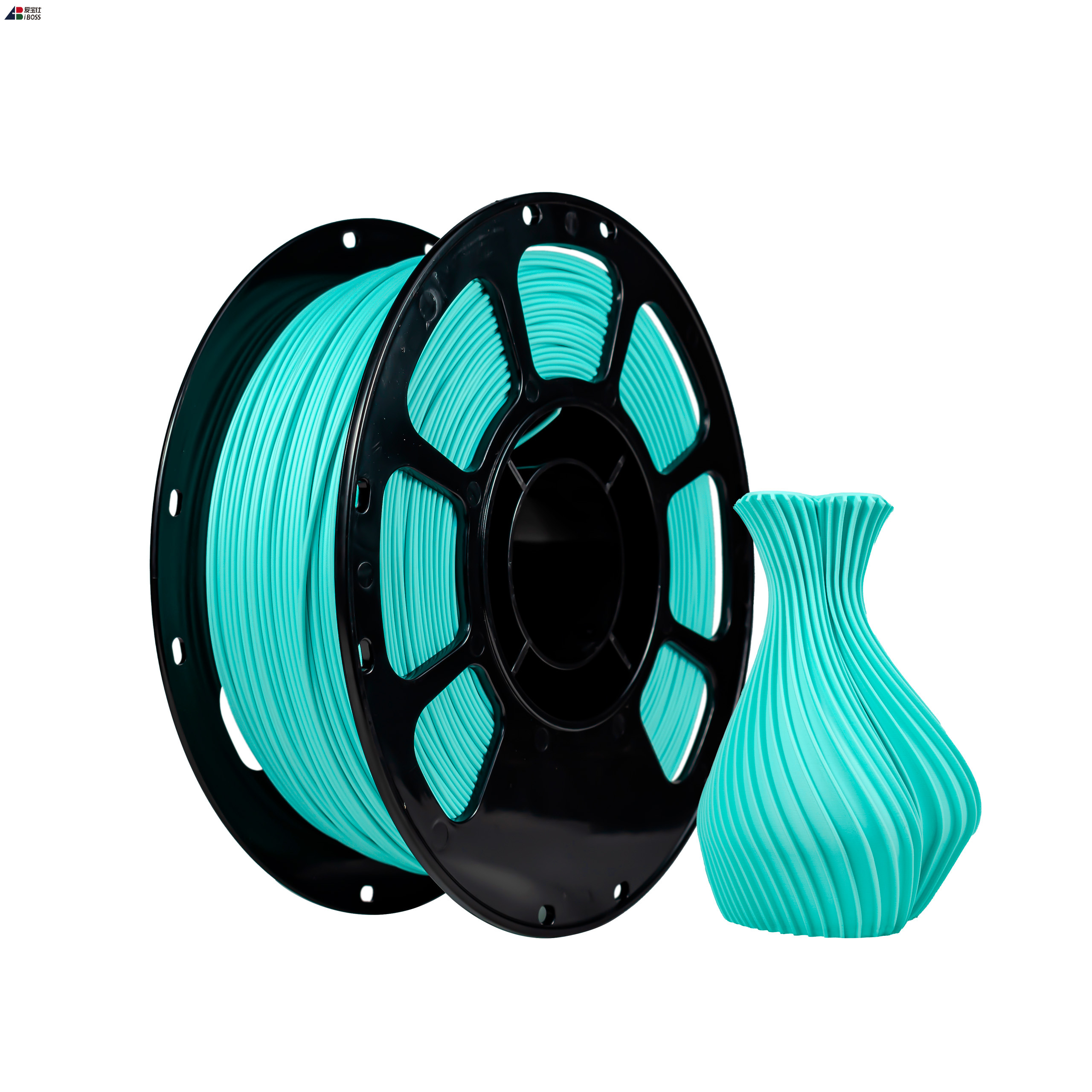 iBOSS PLA+ Matte Mint Green 3D Printing Filament 1000g Printing Temperature 210-230℃ Custom