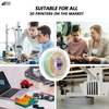 Iboss High Quality 1.75mm Morandi Rainbow 3D Filament 1kg PLA+ Filament Decorative Rainbow 3D Printing Filament