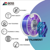 IBOSS 3D PLA+ Silk Dual Color Filament Environmentally Friendly PLA Silk Purple Cyan 3D Filament 1.75mm PLA 3D Printer Filament