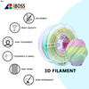 1.75mm PETG Filament 1kg/Spool Rainbow Filament 3d Printing Filament Suitable for Bambu 3D Printer