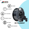 1.75mm PETG Black 3d Printing Filament Dimensional Accuracy ±0.02mm PETG Fialemnt