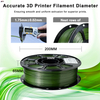 Iboss High Strength 3D Printing Filament PLA+ Olive Green Filament 1kg 3D Printing High - Precision Printing