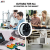 IBOSS PLA+ 1Kg Simulated Marble Filament, Marble Gray 3D Printing Filament PLA Pro Is More Durable 3D Printer