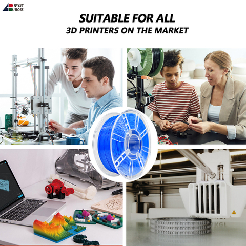 3D Printer PETG Material 1kg PETG Dark Blue Filament Factory Wholesale PETG 3d Printing Filament
