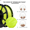 IBOSS Wholesales High-quality Filament 1kg Apple Green 3D Printing Material 1.75mm PLA+filament 3D Printer Filament