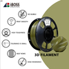1.75mm High Speed PLA+ 3D Printing Filament IBOSS Smooth Fast Printing Perfect Match for Bambu 3D Printers