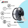 Iboss Factory Direct 1kg PETG Filament 1.75mm PETG Transparent Color FDM 3D Printer Filament